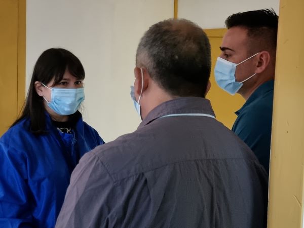 La jefa de la Unidad de Estudios de la Defensor&iacute;a de &Ntilde;uble, Viviana Castel, durante la conmemoraci&oacute;n del D&iacute;&shy;a Internacional de los Derechos Humanos.