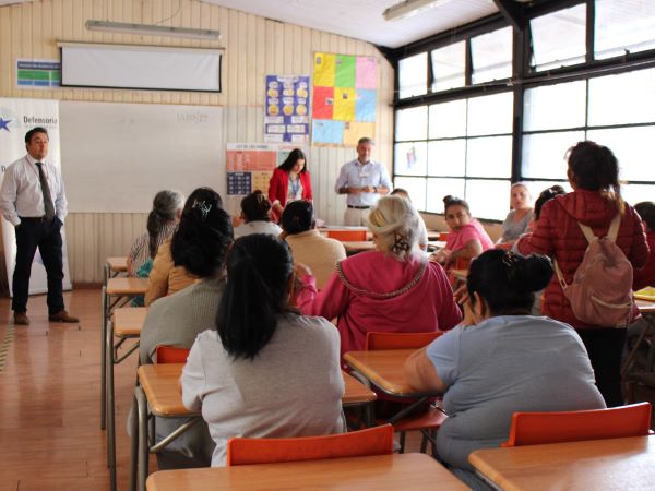 Interesante dialogo se produjo entre defensores e internas