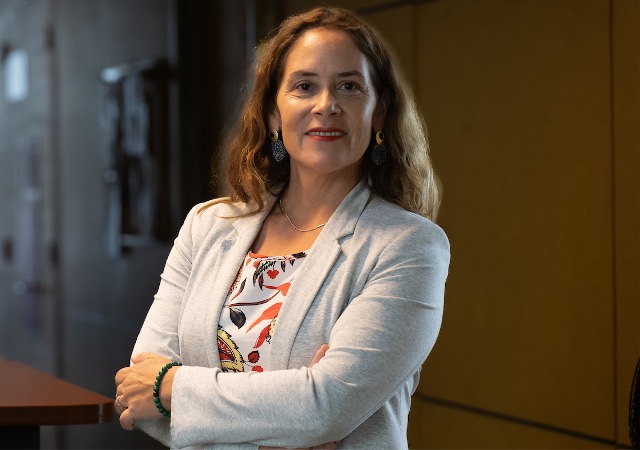 La Defensora Regional Metropolitana Norte, Daniela B&aacute;ez.