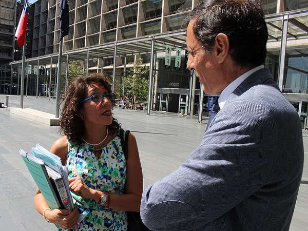 Solange Navarro se entrevista con Humberto S&aacute;nchez, encargado jur&iacute;dico del "Proyecto Inocentes".