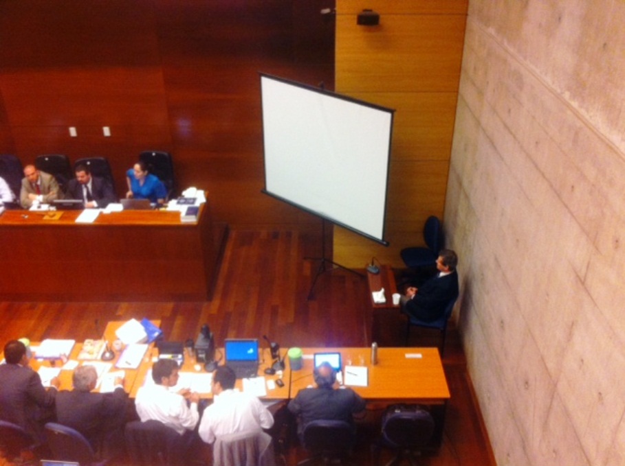 Hoy declar&oacute; Juan de Dios Rivera, jefe del Departamento de Investigaci&oacute;n de Incendios del Dictuc.