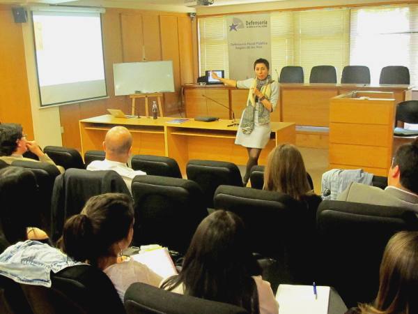 El m&oacute;dulo estuvo a cargo de Yanira Z&uacute;&ntilde;iga, profesora de derechos fundamentales.