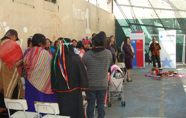Los internos de Calama participaron en rito tradicional por conmemorarion del D&iacute;a Internacional de Pueblos Ind&iacute;genas