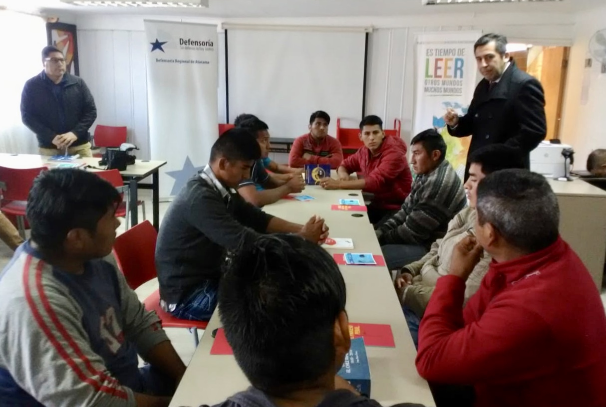 Imputados extranjeros conocieron sus derechos en el di&aacute;logo participativo organizado en el CCP de Copiap&oacute;.