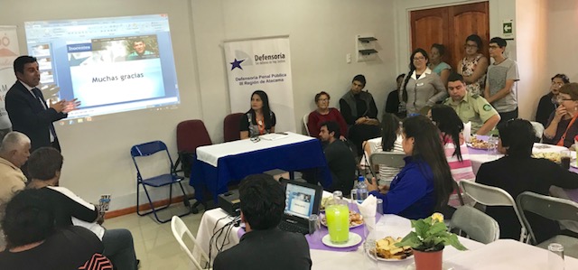 El jefe de Estudios, Boris Hrzic, agradeci&oacute; la activa participaci&oacute;n de los vecinos de la Poblaci&oacute;n "Juan Pablo II" de Copiap&oacute;.