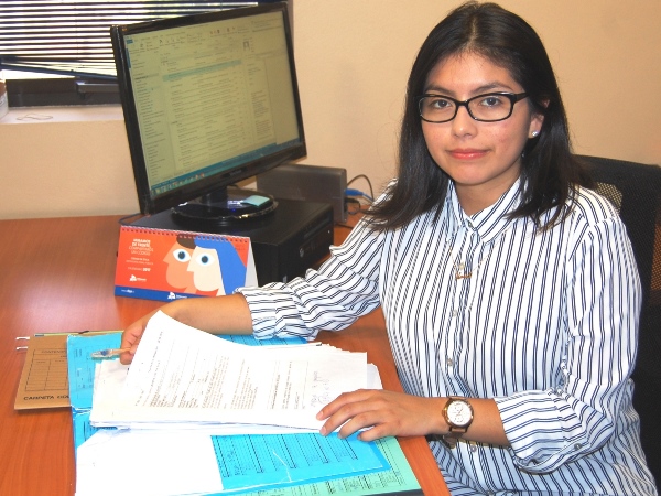La defensora penal p&uacute;blica Nadia Rojas Barretas. 