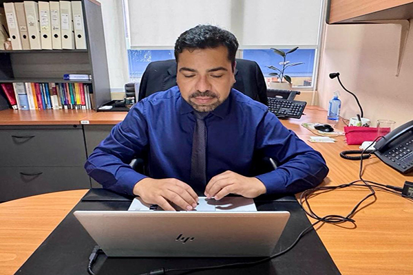 El defensor penal juvenil de la Defensor&iacute;a Regional de Atacama, Sergio Jofr&eacute; Salazar.