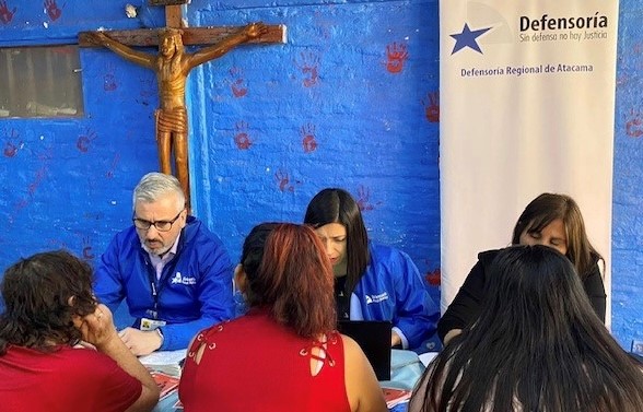 Mujeres privadas de libertad en Copiap&oacute; recibieron orientaci&oacute;n profesional del equipo de la Defensor&iacute;a Regional. 