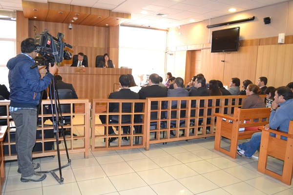 Pasadas las 9 horas se inici&oacute; el juicio oral contra los detectives que pertenecieron a la Bicrim de Vicu&ntilde;a.