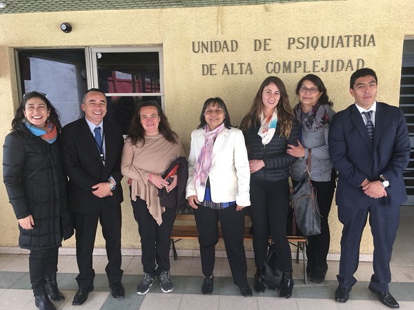 El equipo de profesionales de la DRMS valor&oacute; el inter&eacute;s que gener&oacute; su reuni&oacute;n de evaluaci&oacute;n del convenio con el Hospital Psiqui&aacute;trico de Putaendo.