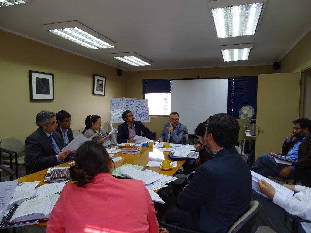 Los defensores p&uacute;blicos de Antofagasta participaron en el taller de elaboraci&oacute;n de recursos.