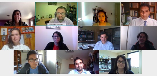 Los defensores p&uacute;blicos licitados de Calama y San Pedro de Atacama se reunieron con el equipo directivo regional.