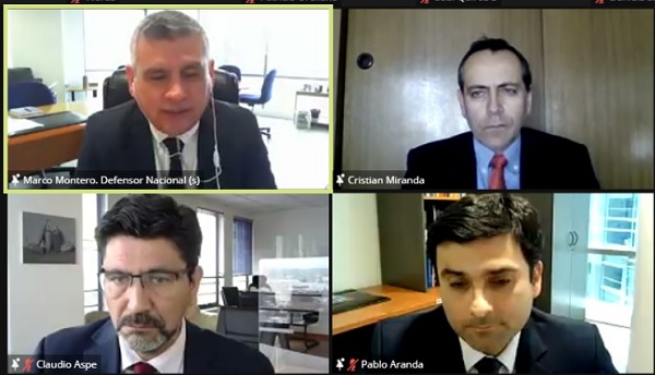 El seminario fue inaugurado por el Defensor Nacional (S) y por el Jefe del Departamento de Estudios y Proyectos de la Defensor&iacute;a.