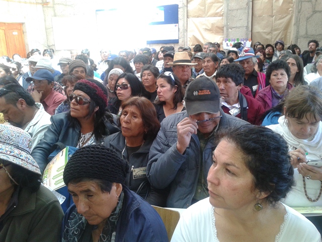 los dirigentes de las comunidades ind&iacute;genas de San Pedro se dieron cita en Rio Grande