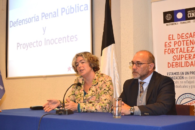 La Defensora Regional (S) y el asesor jur&iacute;dico hablaron sobre el rol institucional y el  "Proyecto Inocentes".