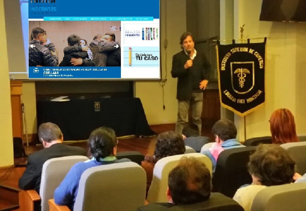 Profesores y alumnos del Instituto Superior de Comercio, INSUCO, participaron en charla de la DRMN sobre la DPP y el Proyecto Inocentes