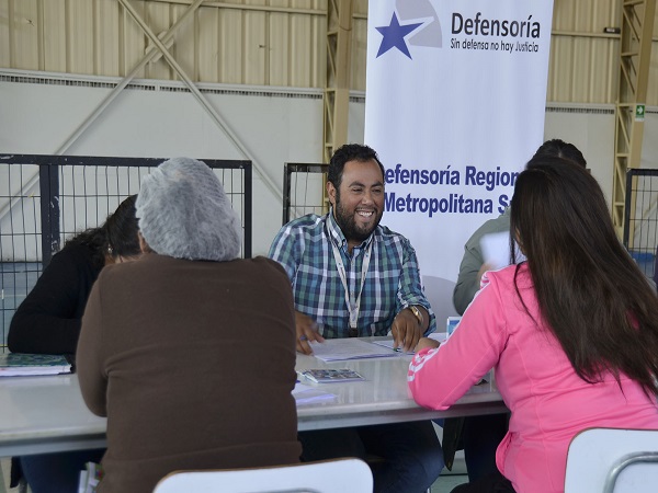 Los defensores penitenciario de la DRMS fueron muy solicitados por las usuarias privadas de libertad.