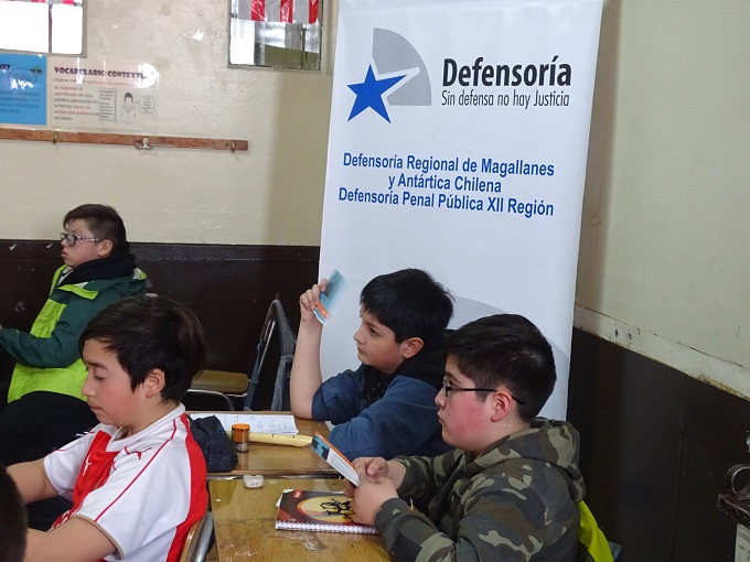 Alumnos y alumnas de sexto b&aacute;sico, s&eacute;ptimo b&aacute;sico y primero medio participaron en las charlas.