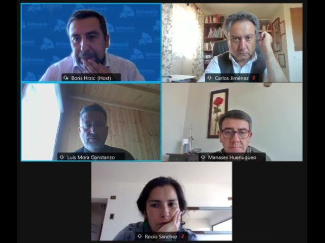 La reuni&oacute;n virtual cont&oacute; con la asistencia de representantes acad&eacute;micos de dos universidades.