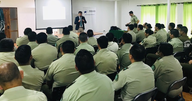Sesenta carabineros de la Prefectura de Atacama conocieron el quehacer de la Defensor&iacute;a Penal P&uacute;blica. 