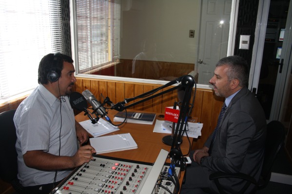 El Defensor Regional, Ra&uacute;l Palma conversa con el periodista, Mario Huerta en Radio Nost&aacute;lgica. 