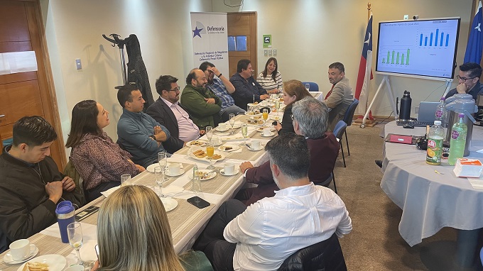 Triada directiva regional comparti&oacute; un desayuno informativo con los operadores de los medios de comunicaci&oacute;n en Magallanes