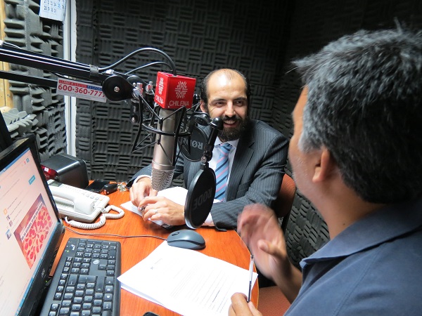 El jefe de la Unidad de Estudios de la Defensor&iacute;a Regional del Maule, Rodrigo Flores, fue entrevistado en Radio Chilena de Talca.