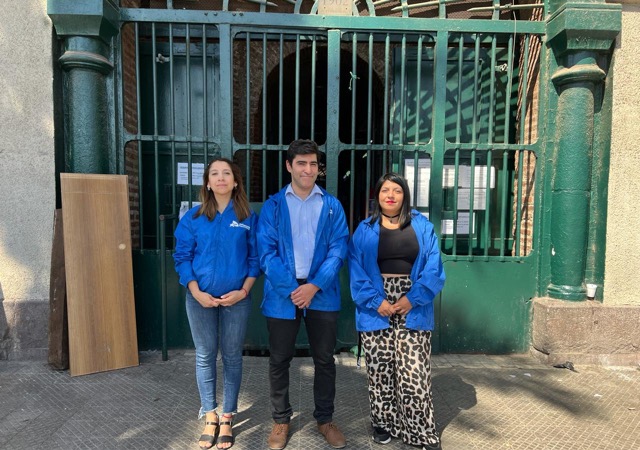 El equipo penitenciario de la DRMN en el CDP Santiago Sur, 