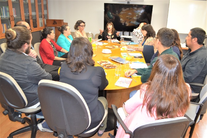 La reuni&oacute;n se desarroll&oacute; en el auditorio de la Defensor&iacute;a Regional de Coquimbo.