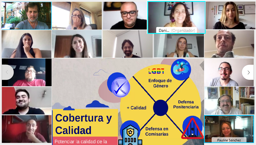 En masivo encuentro con su equipo, la Defensora Regional Daniela B&aacute;ez defini&oacute; cobertura y calidad como las prioridades de la DRMN.