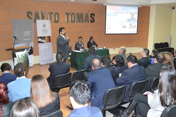 Cerca de un centenar de estudiantes de Derecho y T&eacute;cnico Jur&iacute;dico asistieron a un seminario de an&aacute;lisis de la reforma de justicia penal