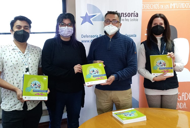 Representantes del Observatorio de las Infancias y Juventudes de la UCN invitaron a la Defensor&iacute;a  a ser parte de su pr&oacute;ximo informe.