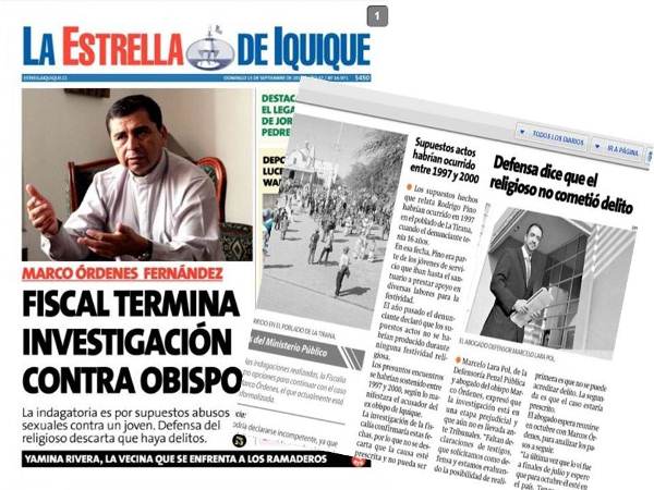 El peri&oacute;dico regional destaca postura del defensor penal p&uacute;blico asignado a este caso.