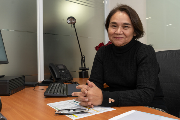 La abogada Solange Huerta Reyes.