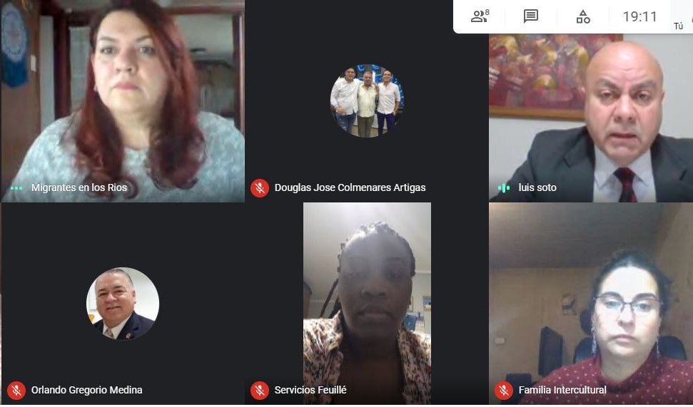 La ciudadana haitiana Germine Feuill&eacute;, traductora de creole, agradeci&oacute; el encuentro y todas las iniciativas que promuevan la integraci&oacute;n.