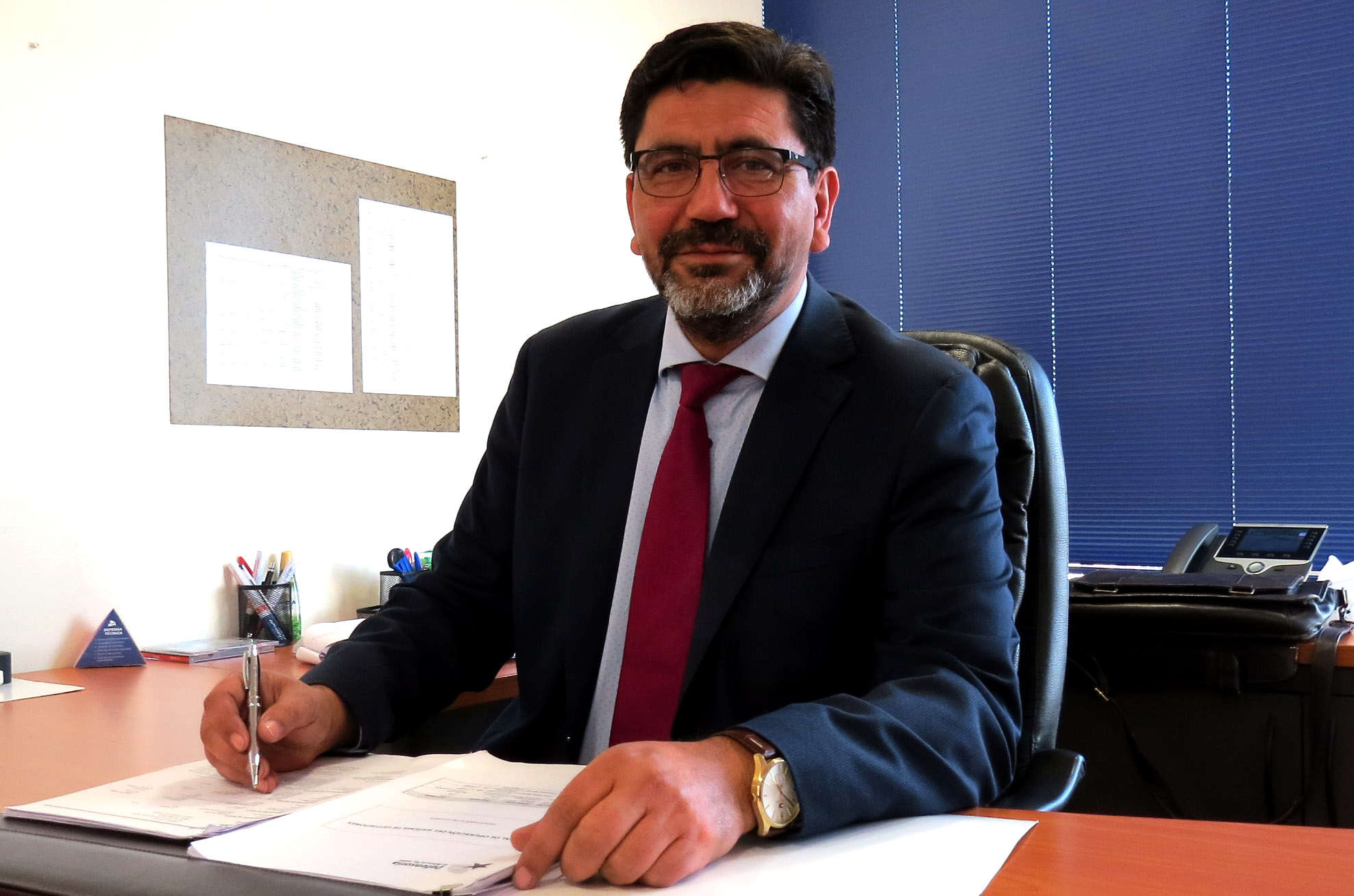 El Defensor Regional de O'Higgins, Claudio Aspe, rindi&oacute; su informe de gesti&oacute;n 2019-2020.