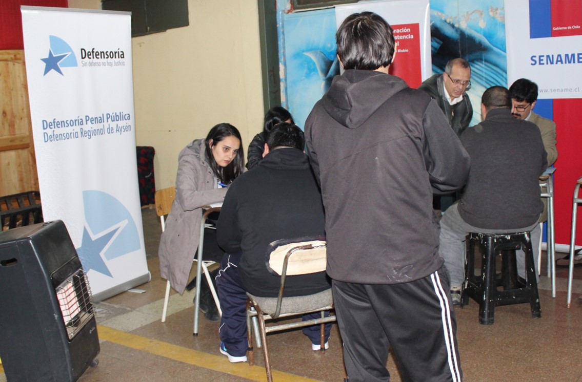 Diversas consultas recibieron las profesionales del programa de defensa penitenciaria de Ays&eacute;n.