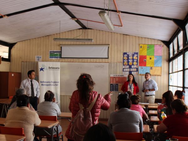 El equipo penitenciario del CPF San Joaqu&iacute;n, dependiente de la DRMS, dialog&oacute; con las internas.