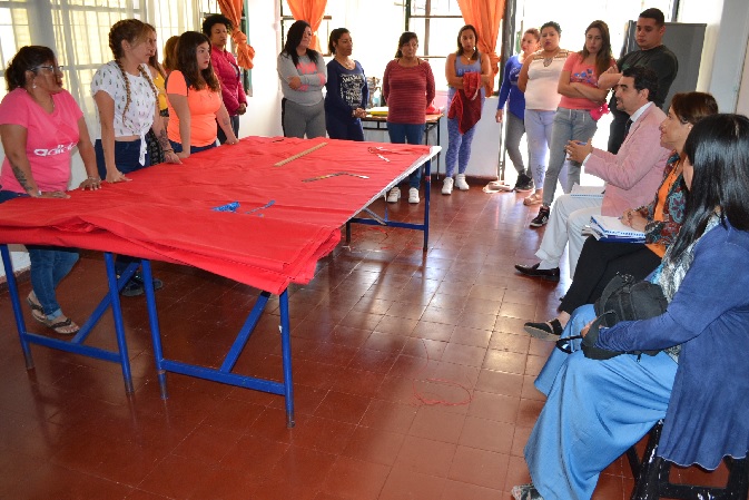 Quince mujeres imputadas participaron en el di&aacute;logo con el equipo de defensa regional