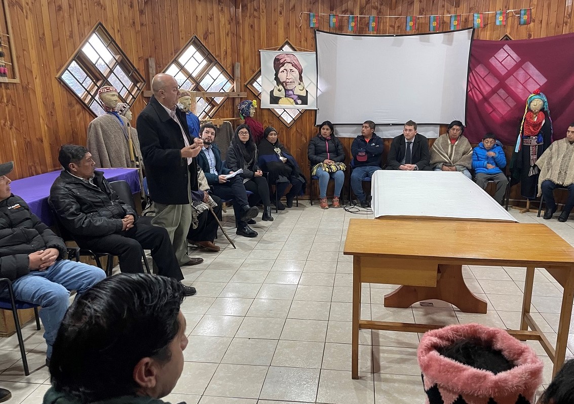 En el encuentro participaron integrantes de las comunidades 'Vicente Reinahuel' y 'Juan Painepe Dos'. 
