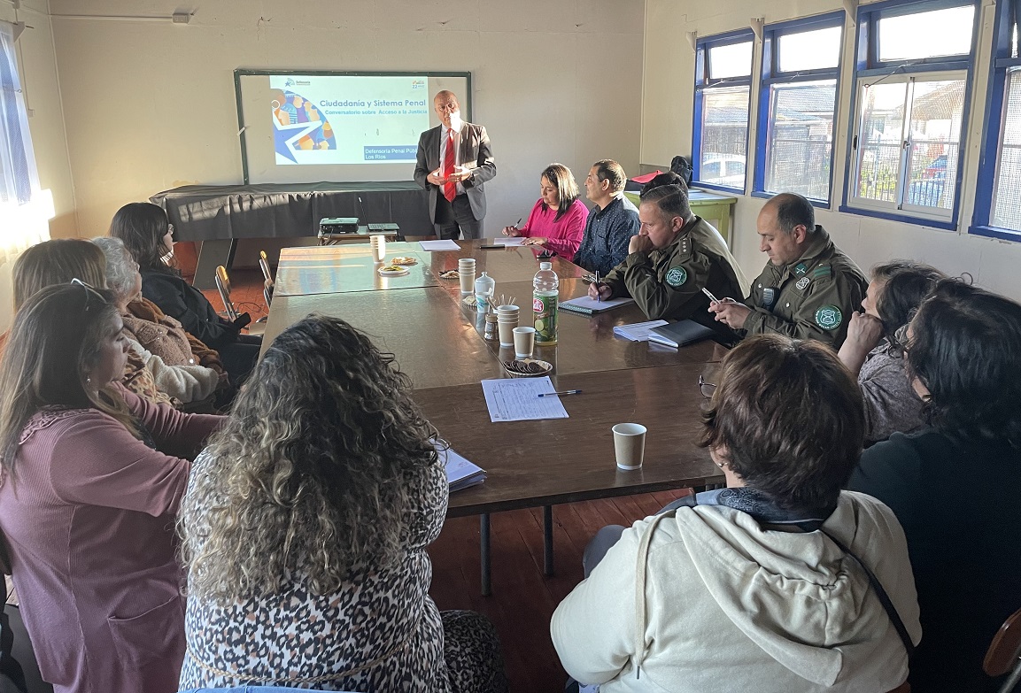 Luis Soto describi&oacute; las entidades y etapas del proceso penal, as&iacute; como los derechos de v&iacute;ctimas e imputados.  