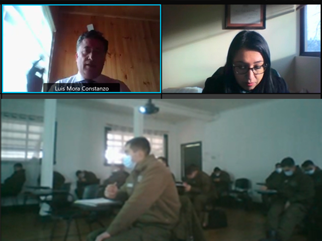Se trat&oacute; de la segunda capacitaci&oacute;n para alumnos de Carabineros en formaci&oacute;n.