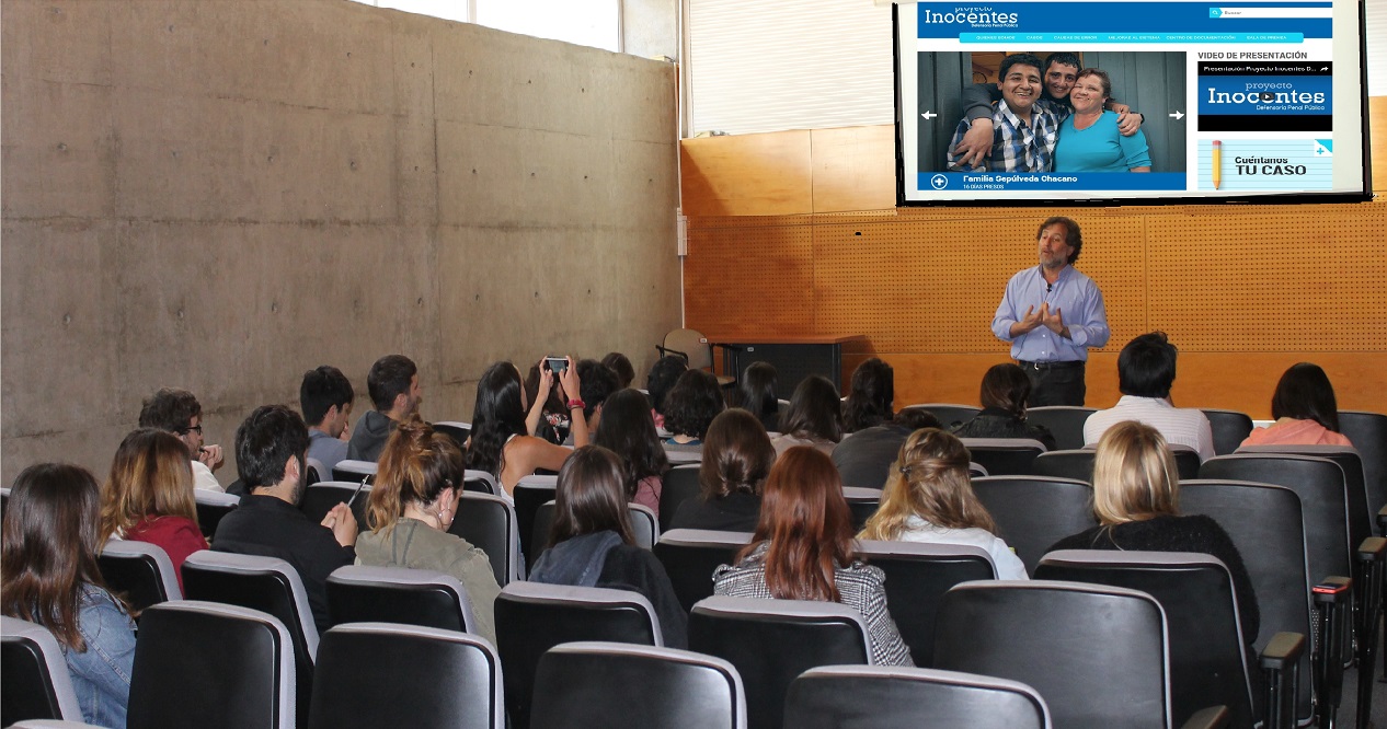 Los alumnos de periodismo de la UC se&ntilde;alaron que las impactantes historias del "Proyecto Inocentes" son una gran fuente de reportajes period&iacute;sticos.