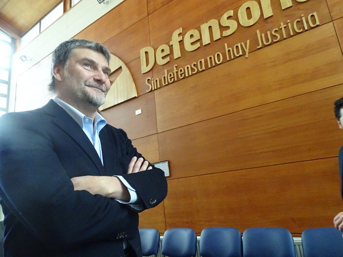 El titular de la Defensor&iacute;a Penal  P&uacute;blica, Andres Mahnke, asisti&oacute; a mitad de semana a la cuenta p&uacute;blica del organismo regional.