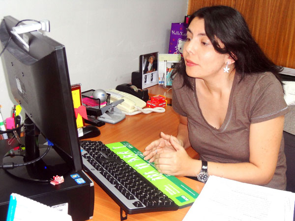 Defensora penal p&uacute;blica B&aacute;rbara Antivero 