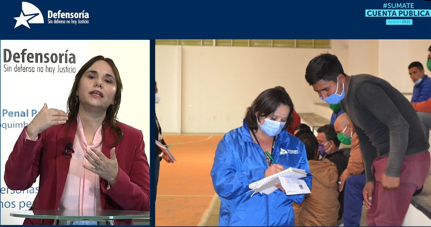 La Defensora Regional In&eacute;s Rojas rindi&oacute; cuenta p&uacute;blica de la gesti&oacute;n de su equipo durante 2021.