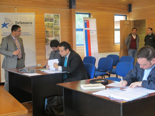 En los Tribunales Itinerantes participan todos los actores del sistema procesal penal, entre ellos la Defensor&iacute;a Penal P&uacute;blica.