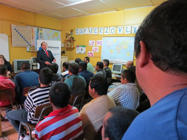 El Centro de Cumplimiento Penitenciario de Chanco fue el escenario para un nuevo di&aacute;logo participativo en el Maule.