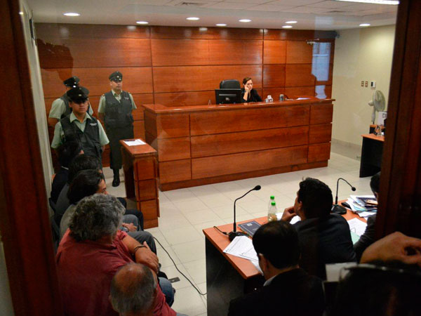 Por la connotaci&oacute;n del caso, a la audiencia de esta tarde concurri&oacute; gran cantidad de periodistas, adem&aacute;s de abogados y p&uacute;blico diverso.