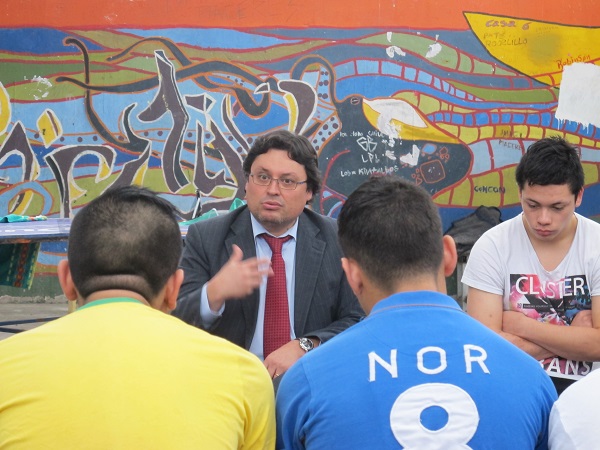 En forma participativa se realiz&oacute; la actividad, en el establecimiento a cargo del Sename.